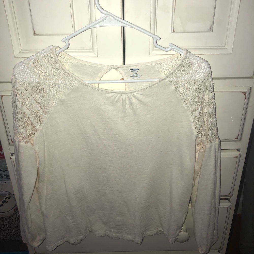 Girls white blouse
